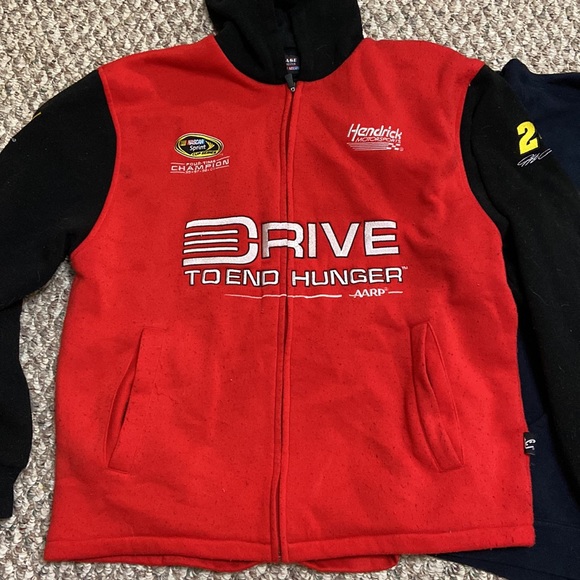 Jeff Gordon hoodie/jacket lot of 2 - Picture 3 of 9